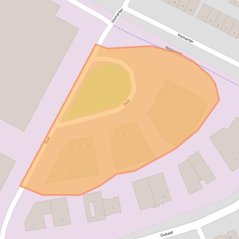 Kaart van postcodegebied 5283PW.