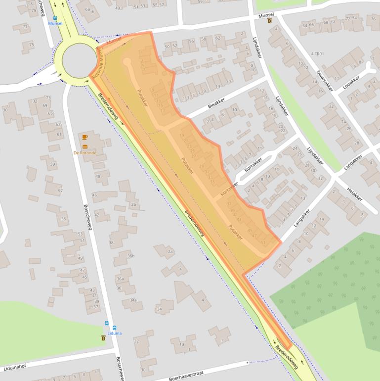 Kaart van postcodegebied 5283TK.