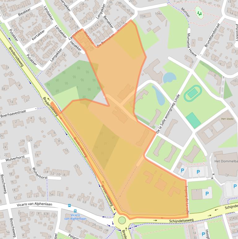Kaart van postcodegebied 5283TM.