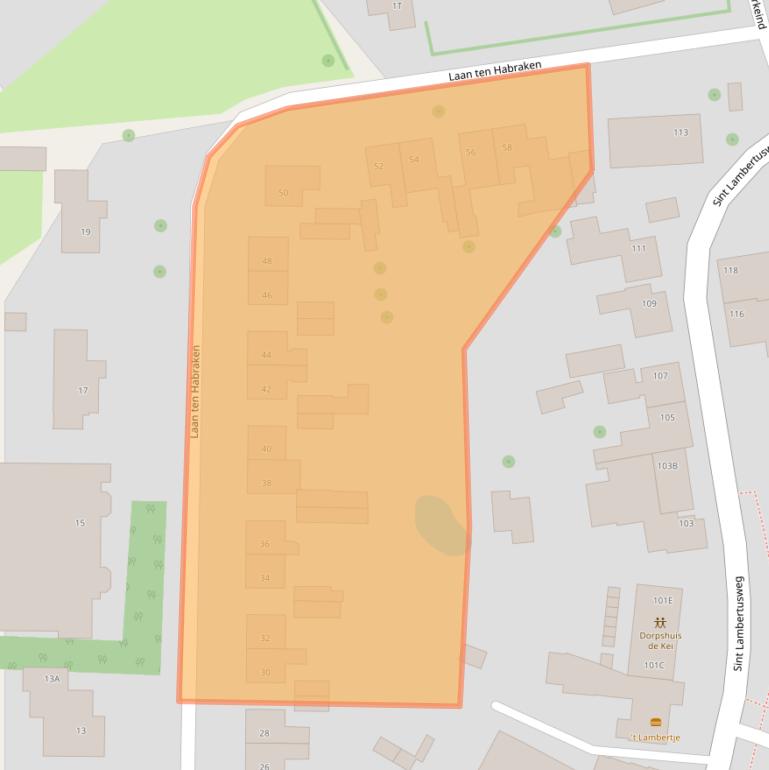 Kaart van postcodegebied 5291AK.