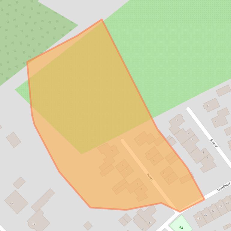 Kaart van postcodegebied 5291NM.