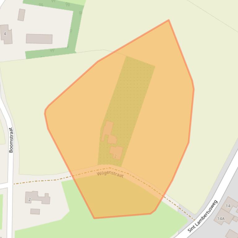 Kaart van postcodegebied 5291PB.