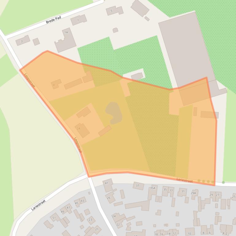 Kaart van postcodegebied 5293NA.