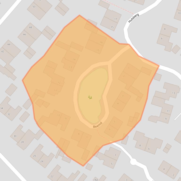 Kaart van postcodegebied 5296LH.
