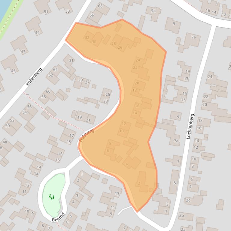 Kaart van postcodegebied 5296LK.