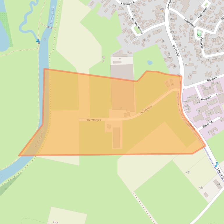 Kaart van postcodegebied 5296NC.