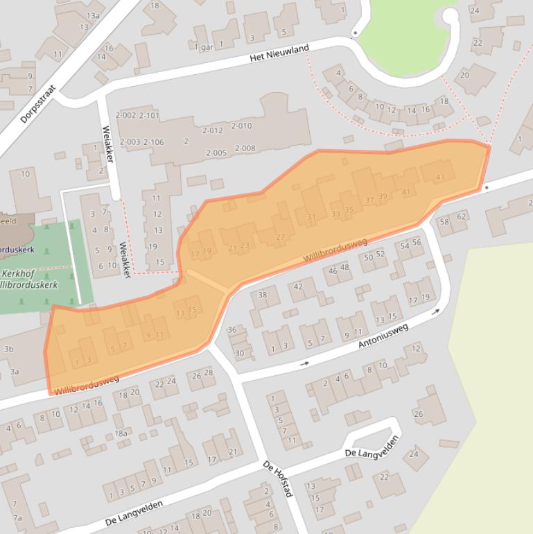 Kaart van postcodegebied 5296ND.