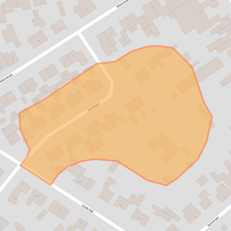 Kaart van postcodegebied 5298CP.