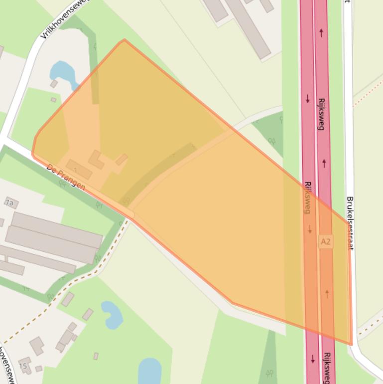 Kaart van postcodegebied 5298LJ.