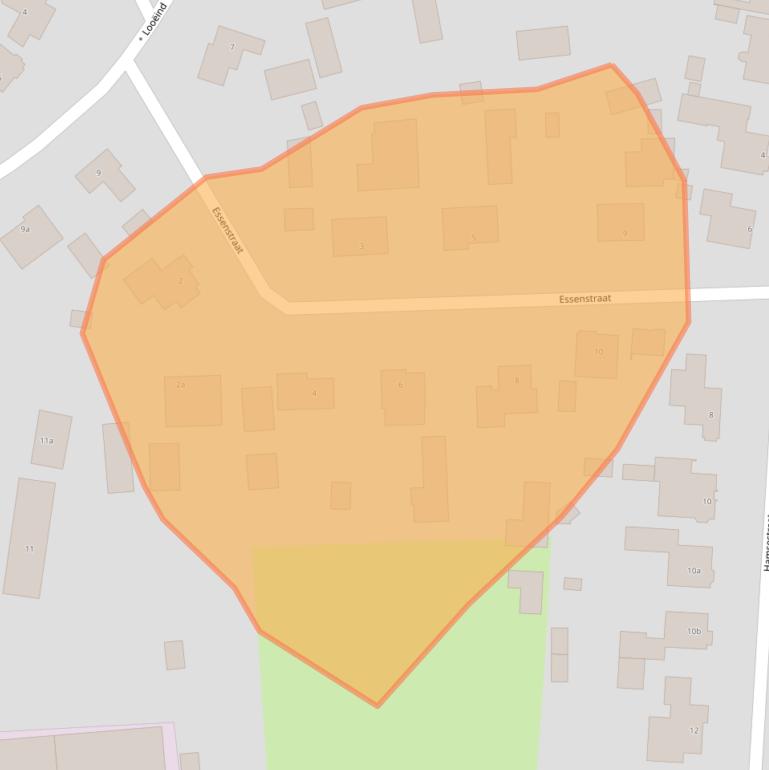 Kaart van postcodegebied 5298LZ.