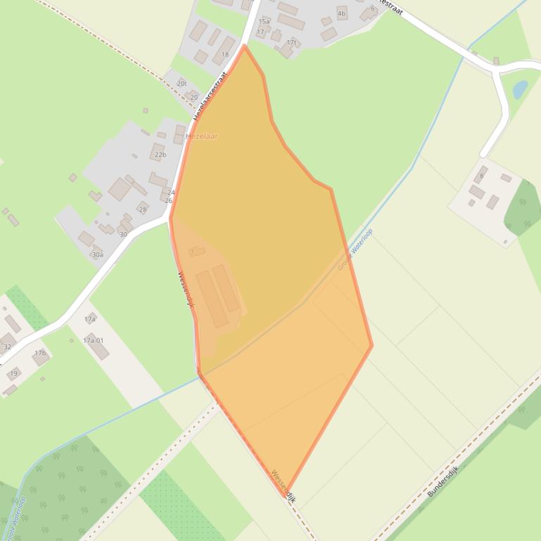 Kaart van postcodegebied 5298MA.