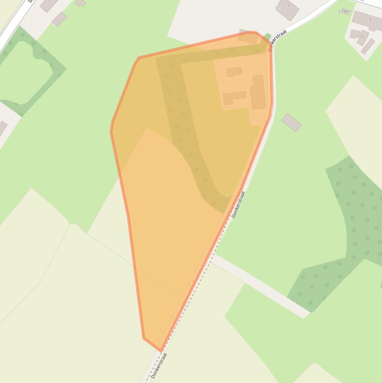 Kaart van postcodegebied 5298NX.