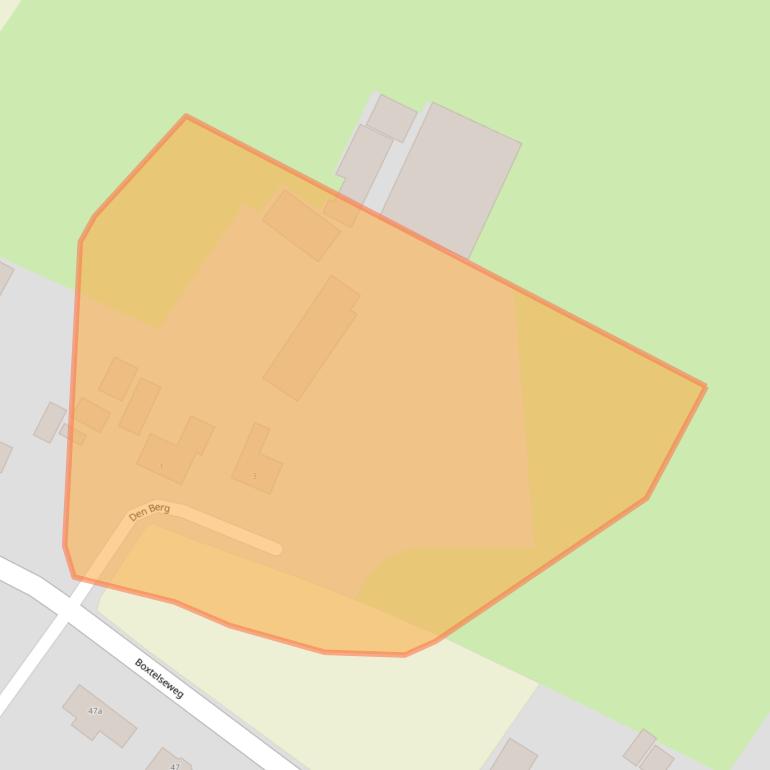 Kaart van postcodegebied 5298VL.