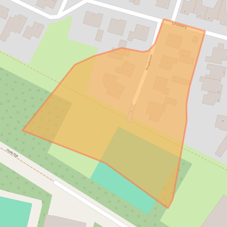 Kaart van postcodegebied 5298WK.