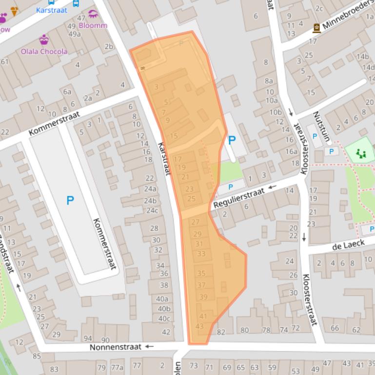 Kaart van postcodegebied 5301BP.