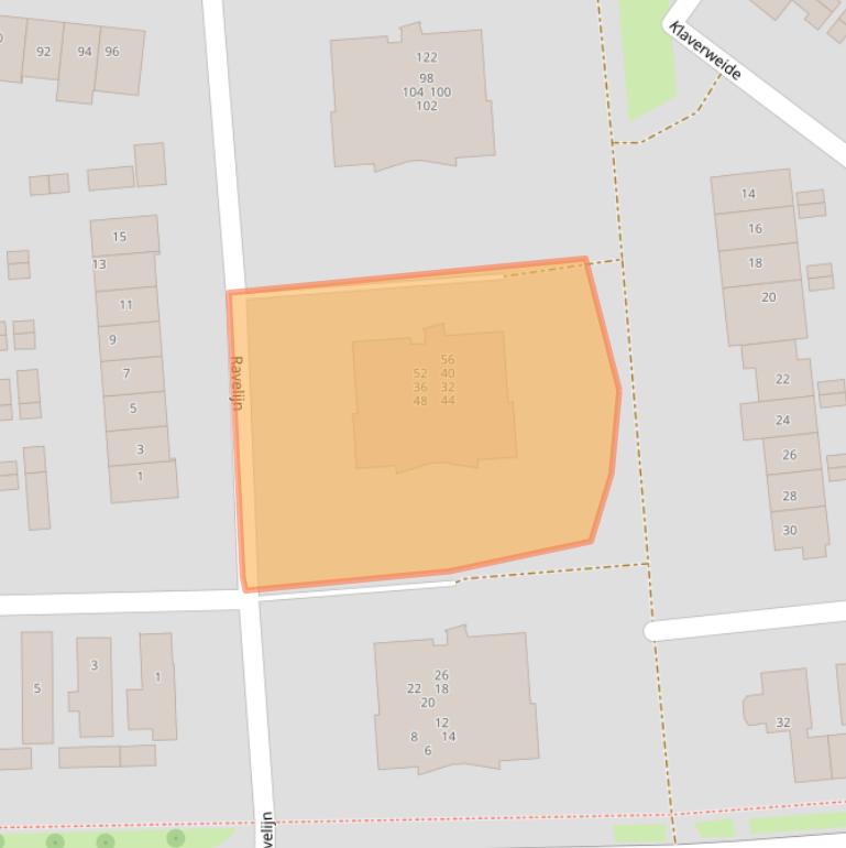 Kaart van postcodegebied 5301DN.