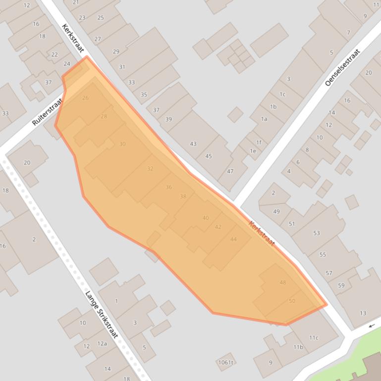 Kaart van postcodegebied 5301EJ.