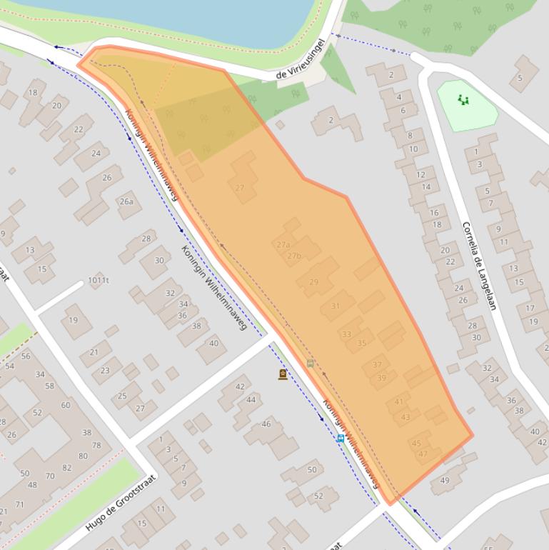 Kaart van postcodegebied 5301GE.