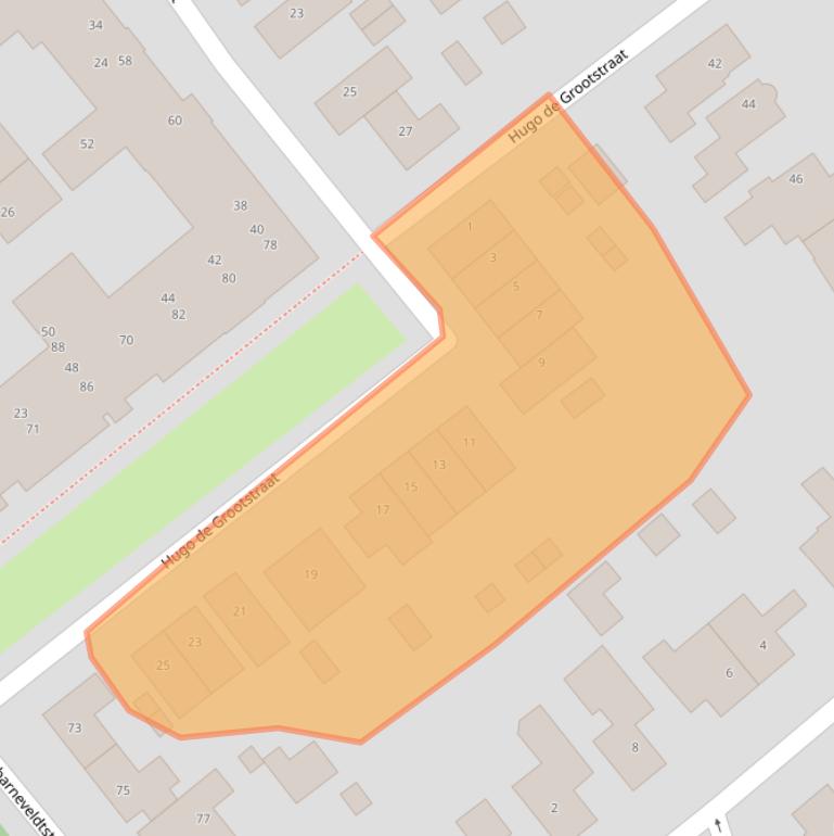 Kaart van postcodegebied 5301GS.