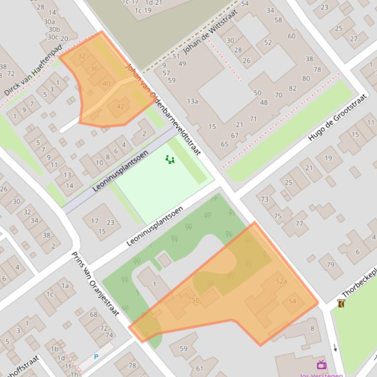 Kaart van postcodegebied 5301GZ.