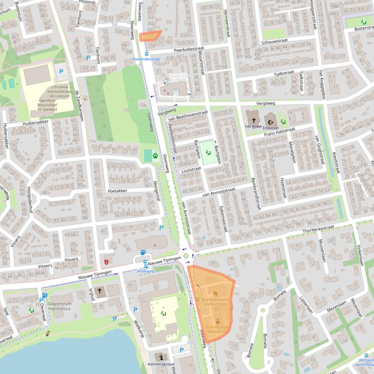 Kaart van postcodegebied 5301HK.