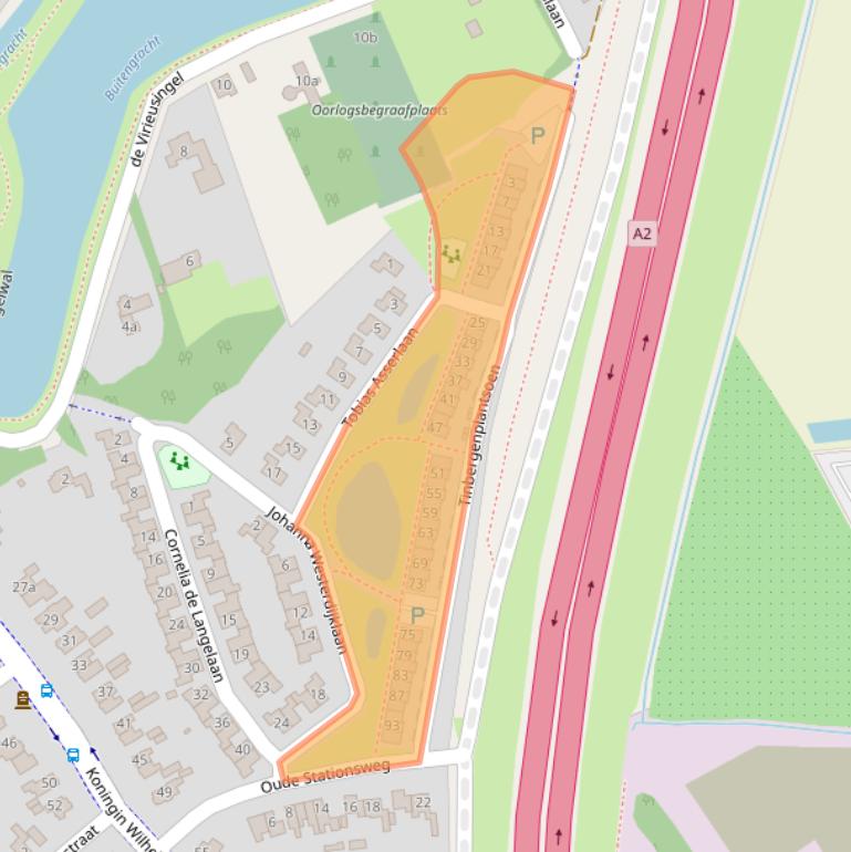 Kaart van postcodegebied 5301HM.