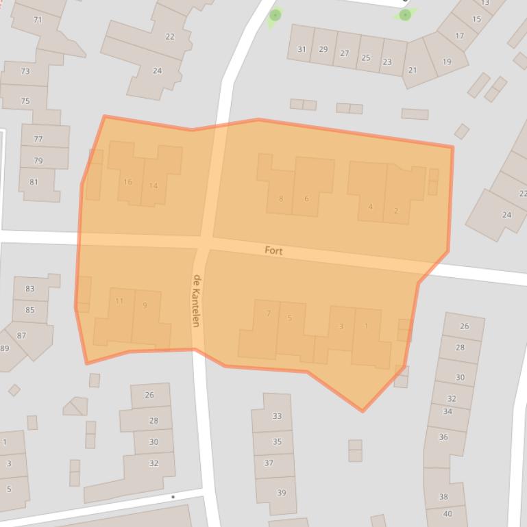 Kaart van postcodegebied 5301JP.