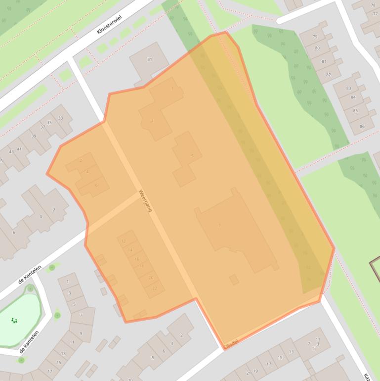 Kaart van postcodegebied 5301JV.