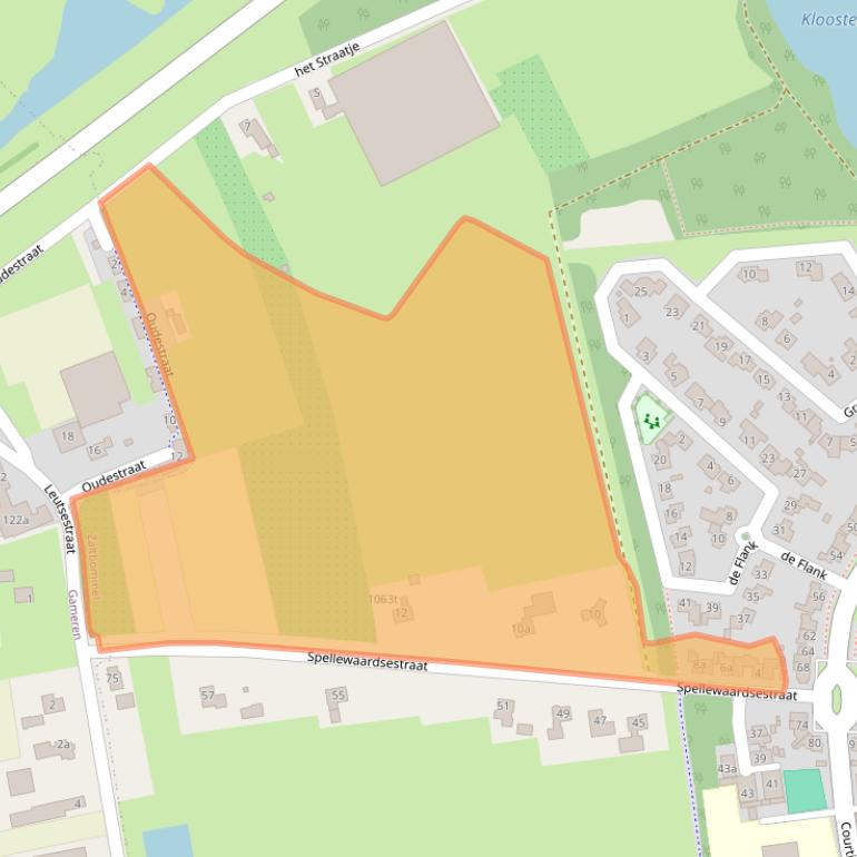 Kaart van postcodegebied 5301JX.