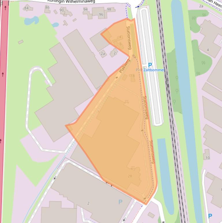 Kaart van postcodegebied 5301KH.