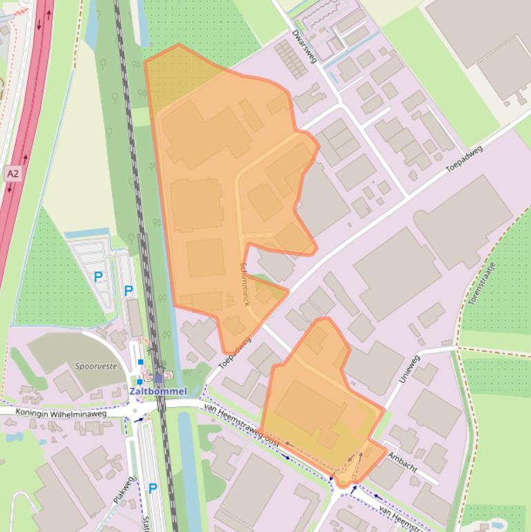 Kaart van postcodegebied 5301KR.