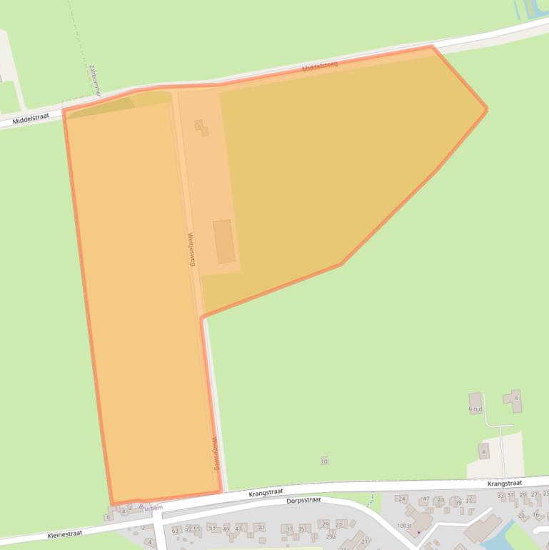 Kaart van postcodegebied 5301LC.