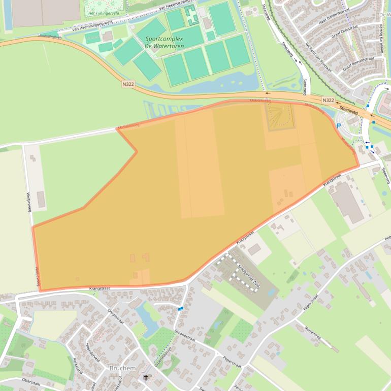 Kaart van postcodegebied 5301LG.