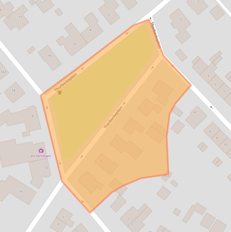 Kaart van postcodegebied 5301NA.