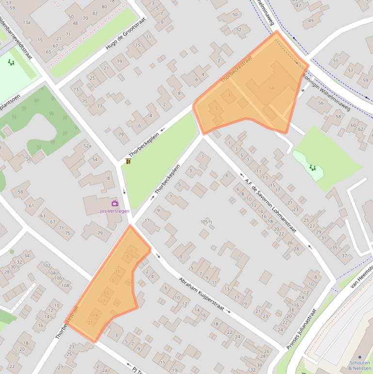 Kaart van postcodegebied 5301NC.