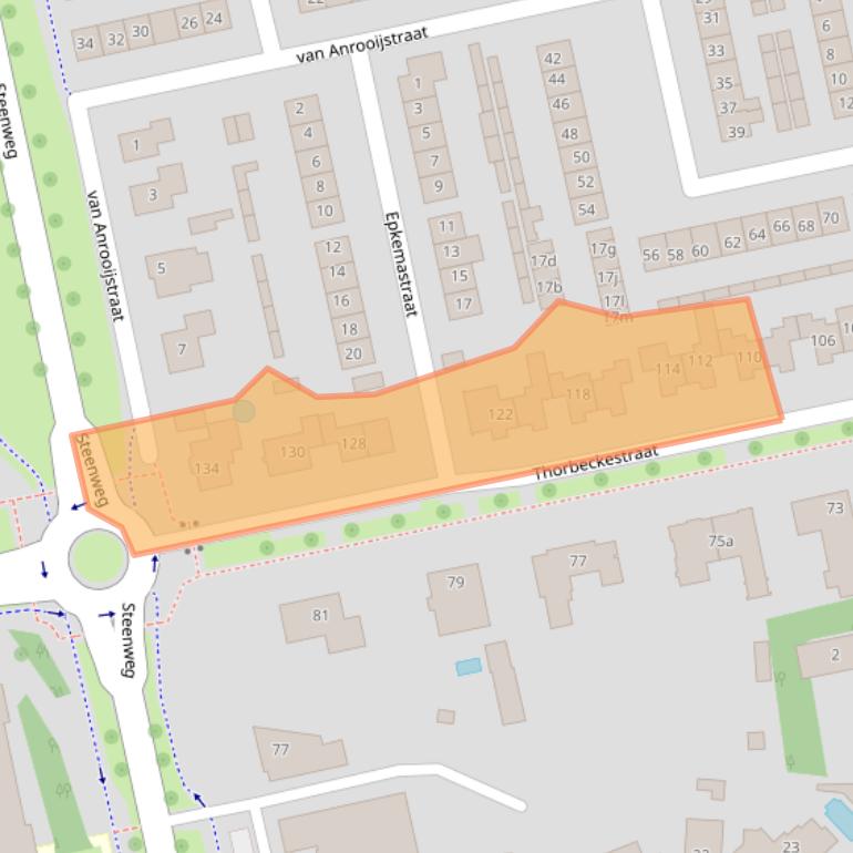 Kaart van postcodegebied 5301NK.
