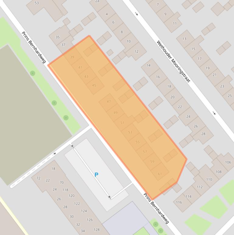 Kaart van postcodegebied 5301RR.