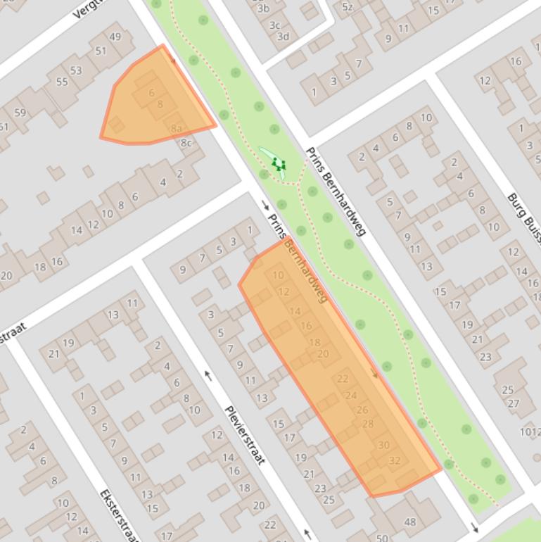 Kaart van postcodegebied 5301RS.