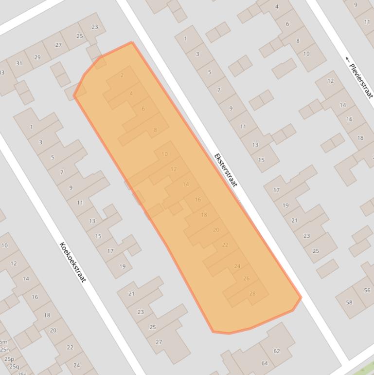 Kaart van postcodegebied 5301SJ.