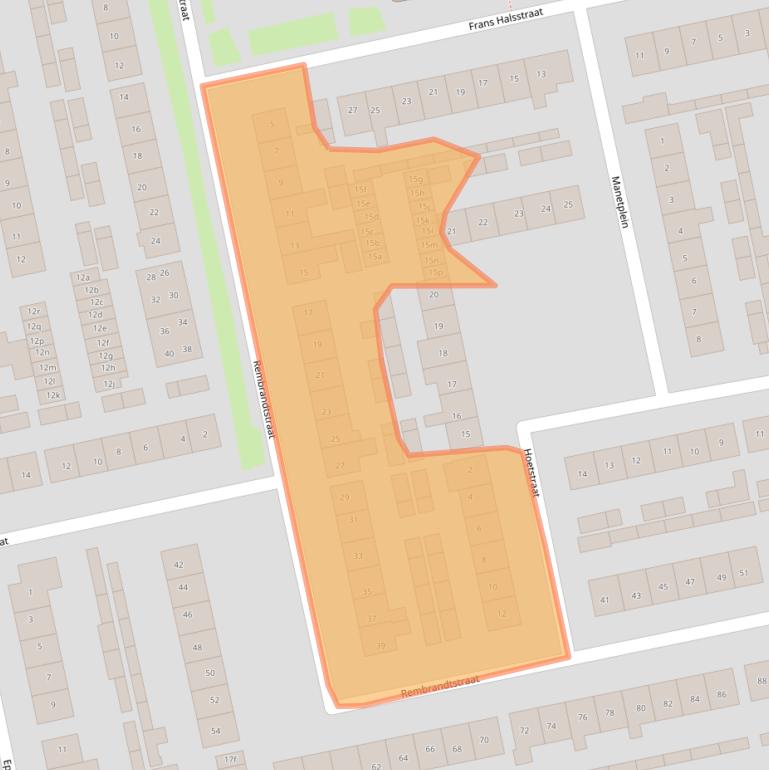 Kaart van postcodegebied 5301ST.