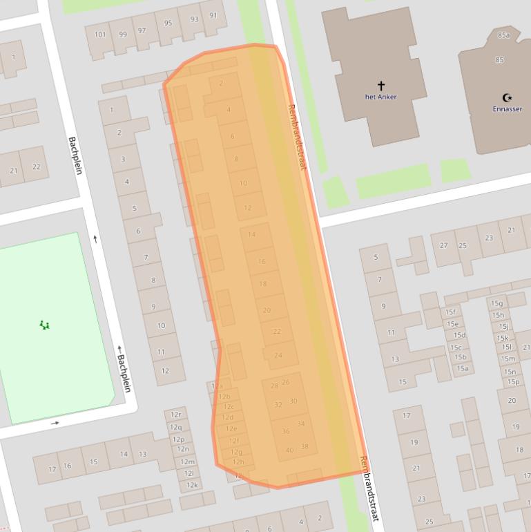 Kaart van postcodegebied 5301SW.