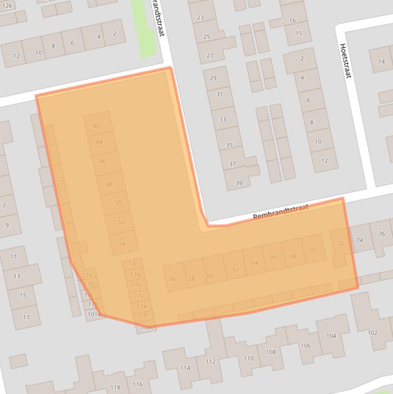 Kaart van postcodegebied 5301SX.