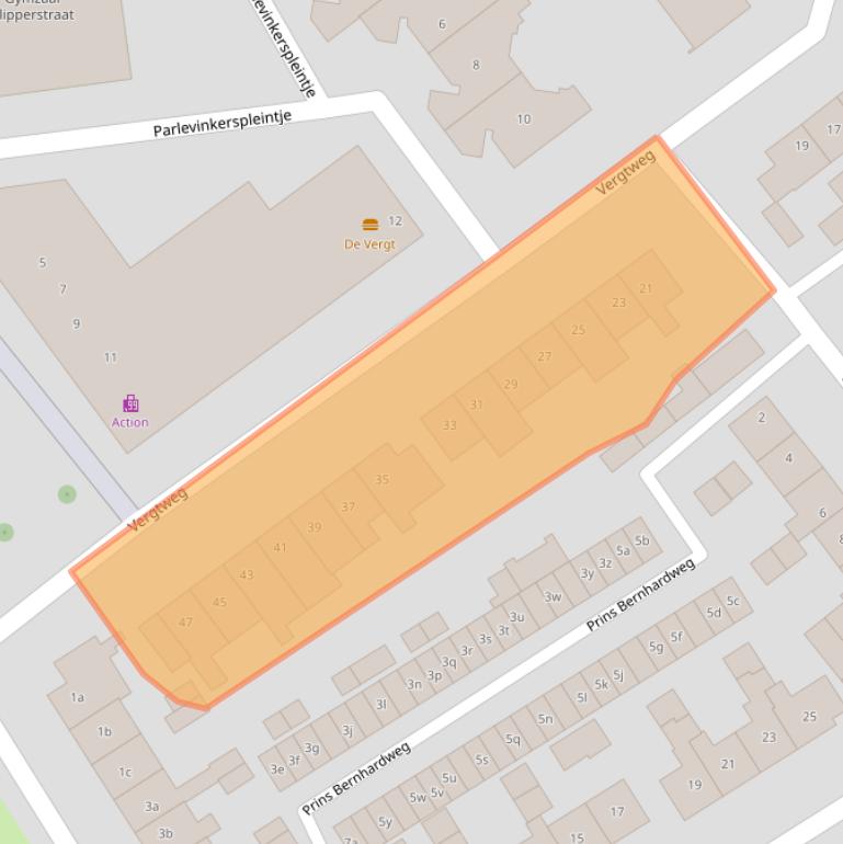 Kaart van postcodegebied 5301TB.