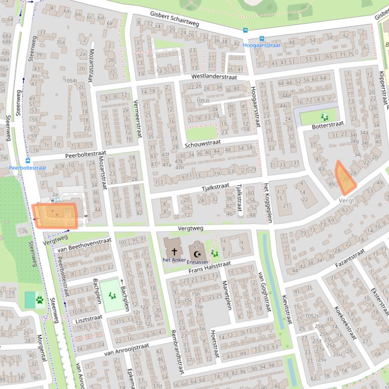 Kaart van postcodegebied 5301TK.