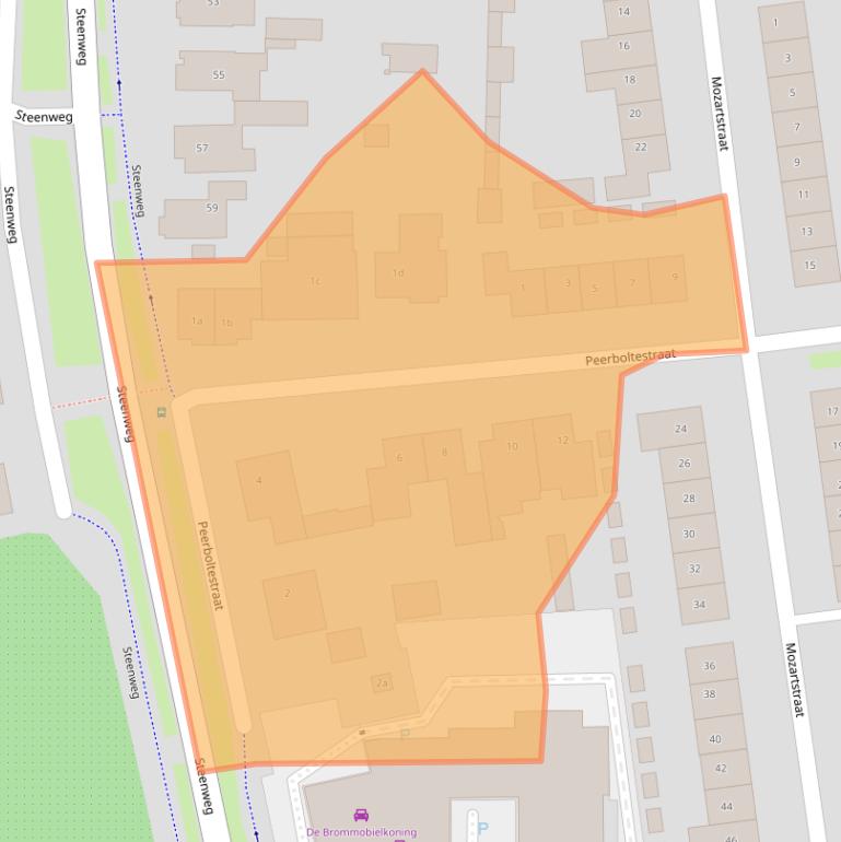 Kaart van postcodegebied 5301VG.