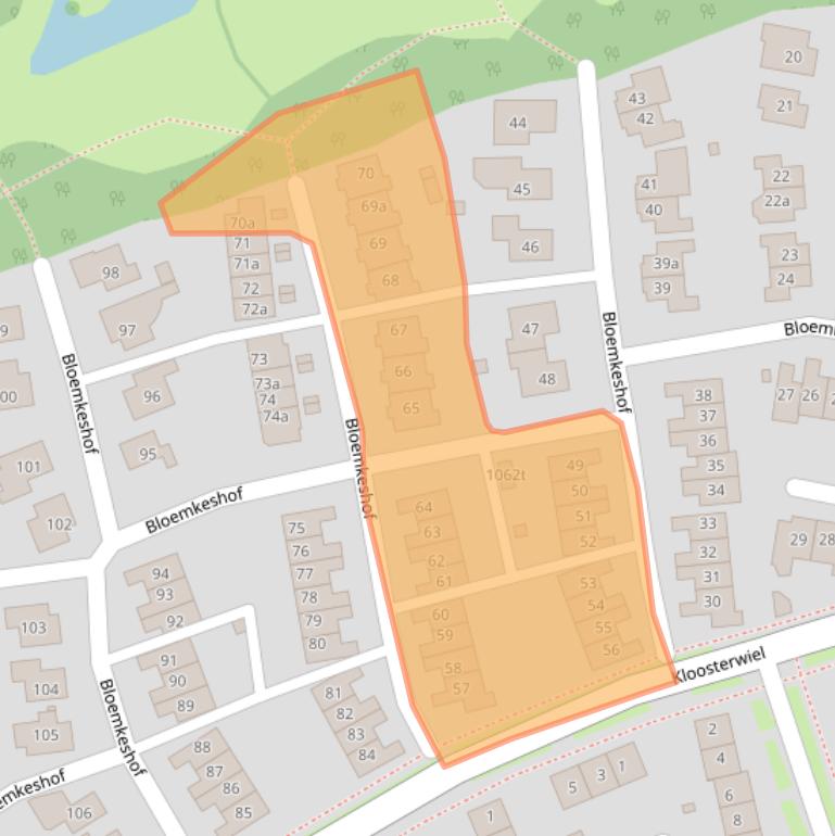 Kaart van postcodegebied 5301WR.