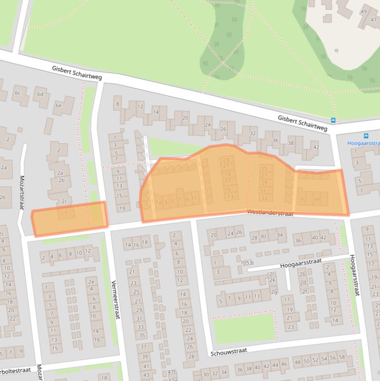 Kaart van postcodegebied 5301XH.