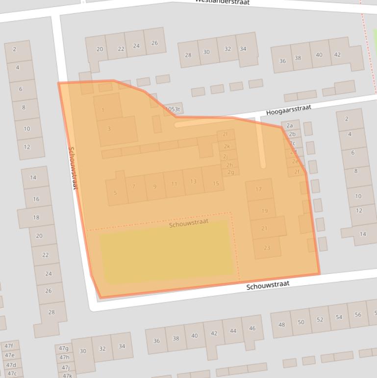 Kaart van postcodegebied 5301XN.