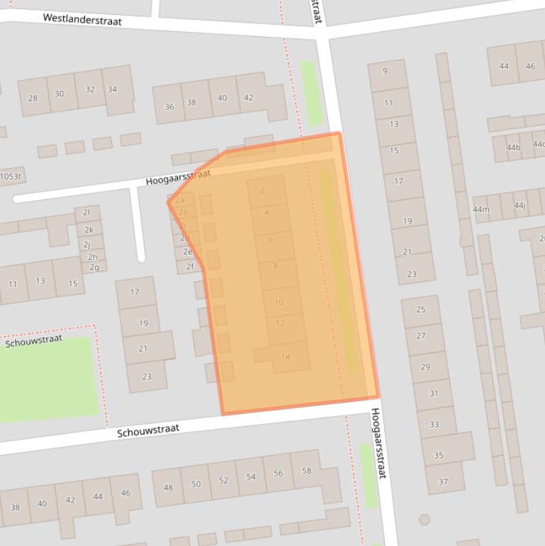 Kaart van postcodegebied 5301XT.