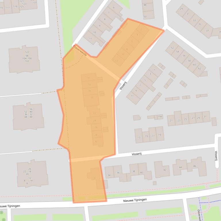 Kaart van postcodegebied 5301ZH.